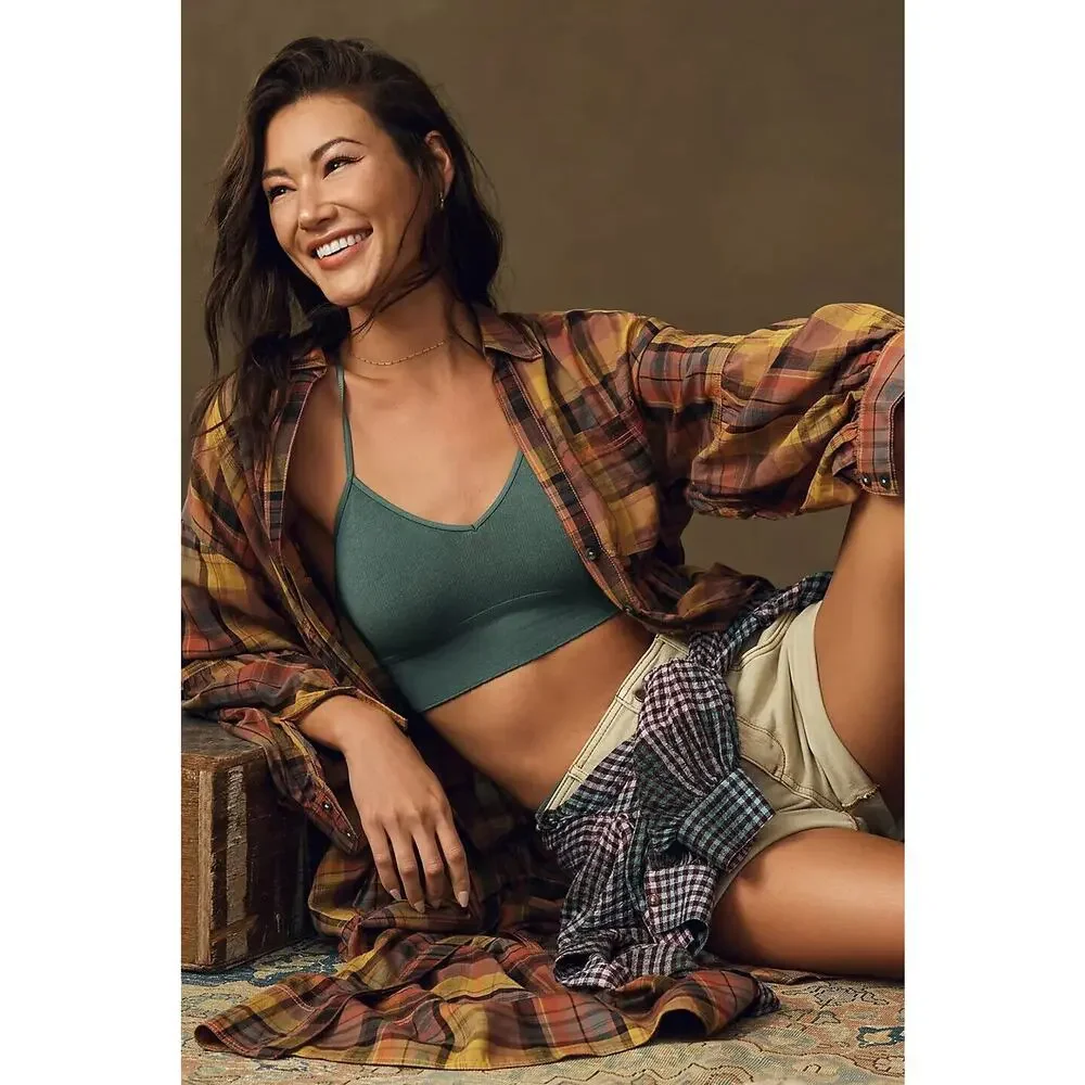 NWT Anthropologie Pilcro Long Sleeve Tiered High Low Dress Oversize Plus Size 2X - Picture 7 of 16